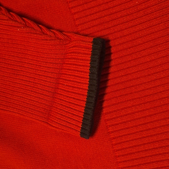 Pendleton Red Ribbed Sweater - Picture 3 of 3